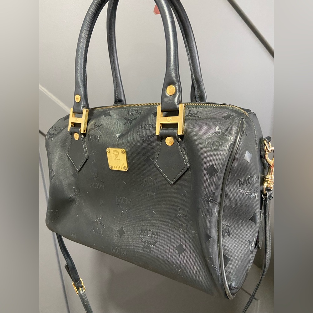 MCM Boston Shoulder/Crossbody Bag